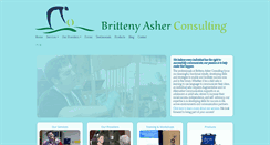 Desktop Screenshot of brittenyasherconsulting.com